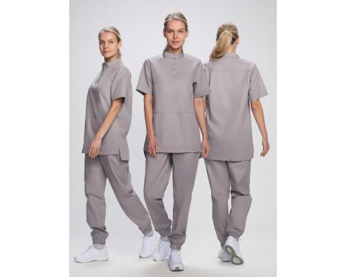 Костюм женский MedLine Ева (тк.Смесовая,145), св.серый