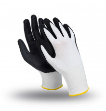 Перчатки Manipula Specialist® Юнит (полиэфир, спандекс+вспененный нитрил),MG-125